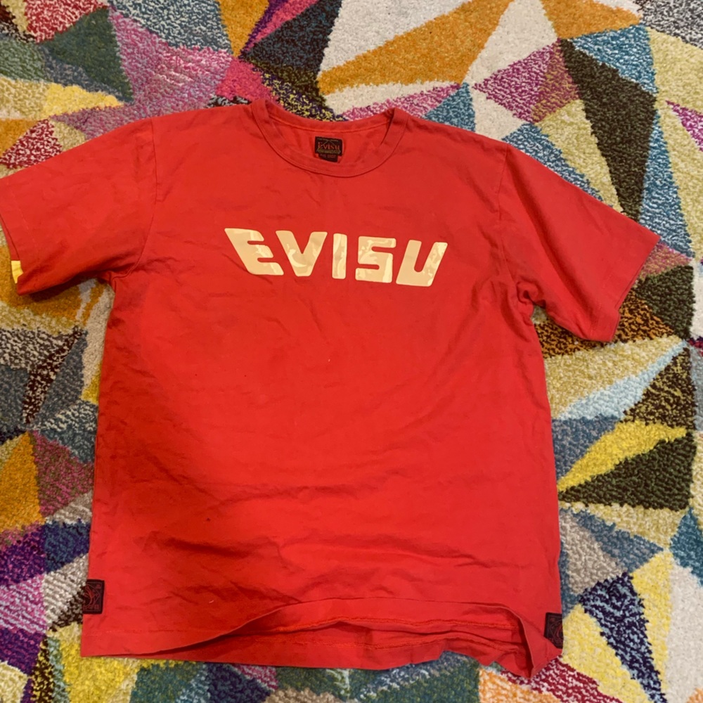 Evisu t shirt size medium